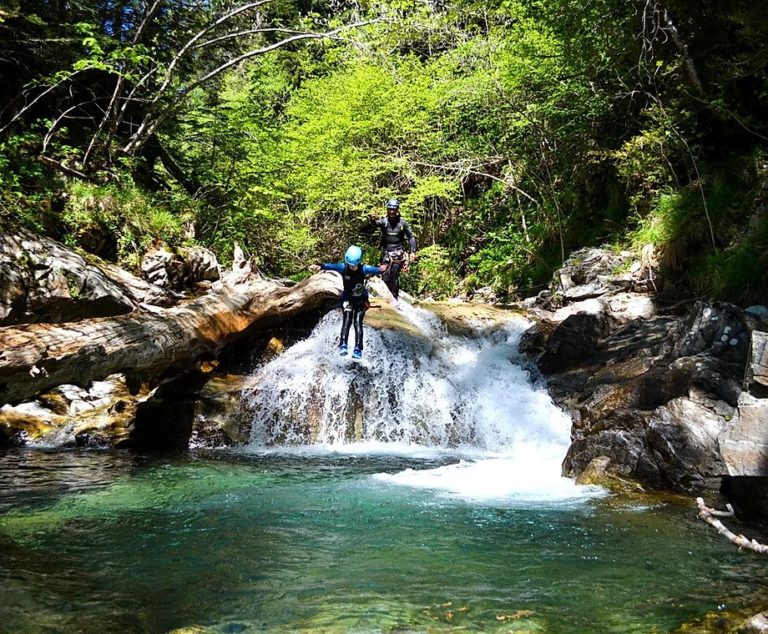 Saut Canyon Espagne