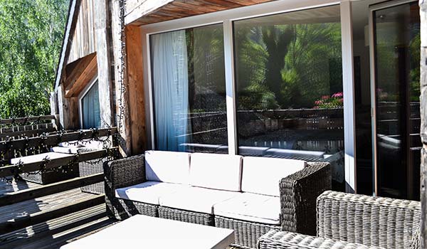 Balcon chambre d'hôtel 2 personnes